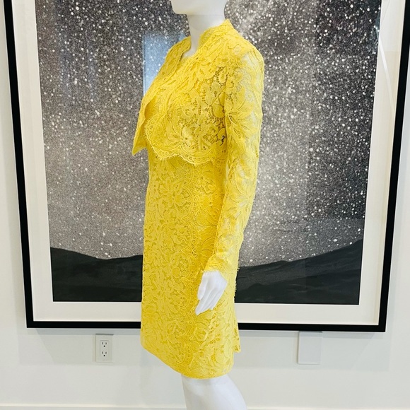 Emilio Pucci Corded Lace Dress & Jacket - Picture 3 of 15